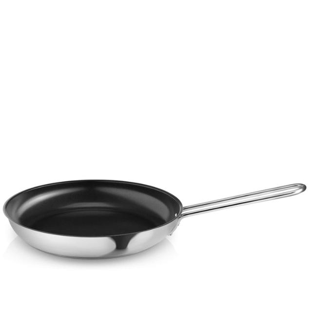 Stainless steel frying pan - 30 cm - ceramic Slip-Let®️ non-stick